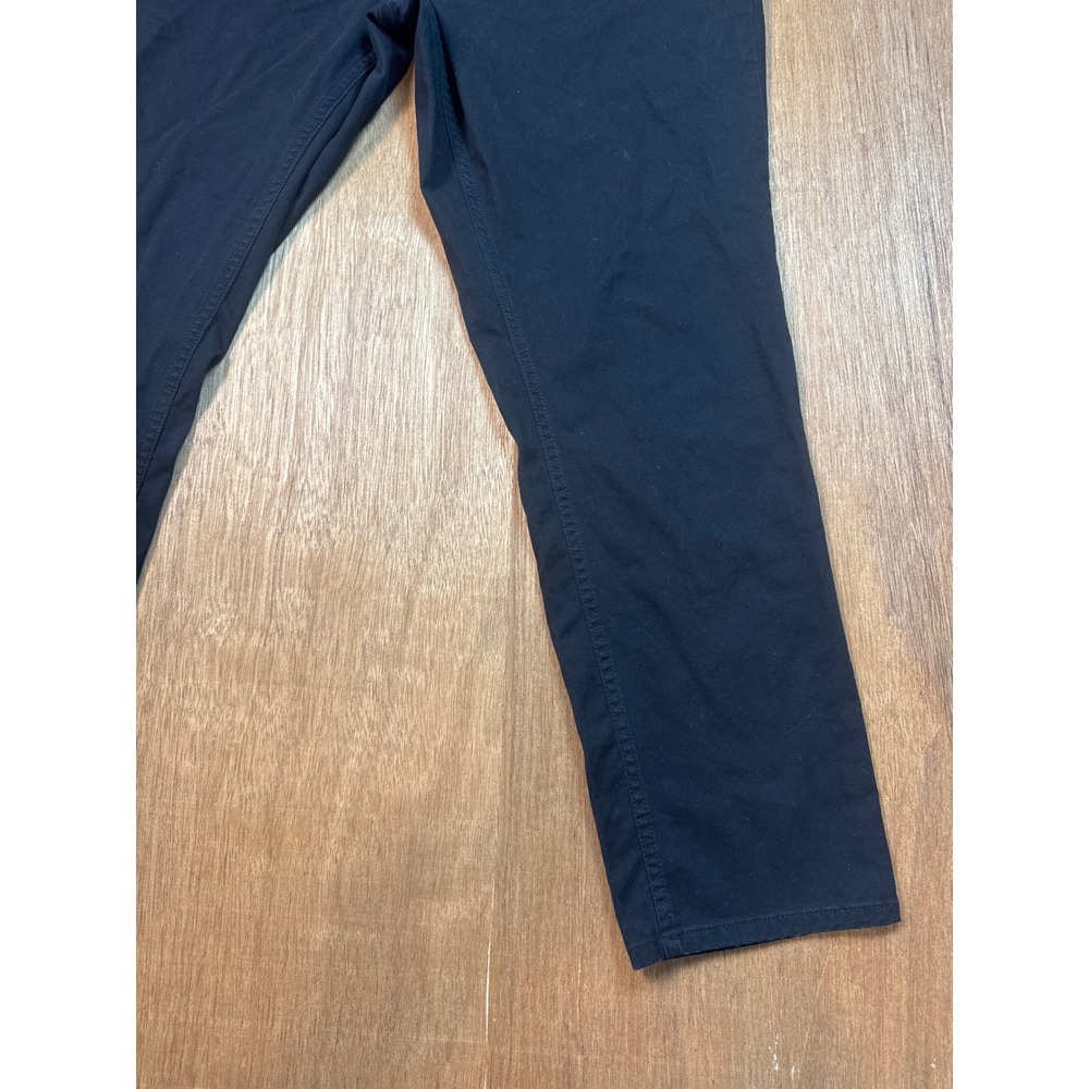Michael Kors Parker Slim Fit Black Pants Mens 36/30 Cotton Blend Five Pocket - Picture 3 of 12